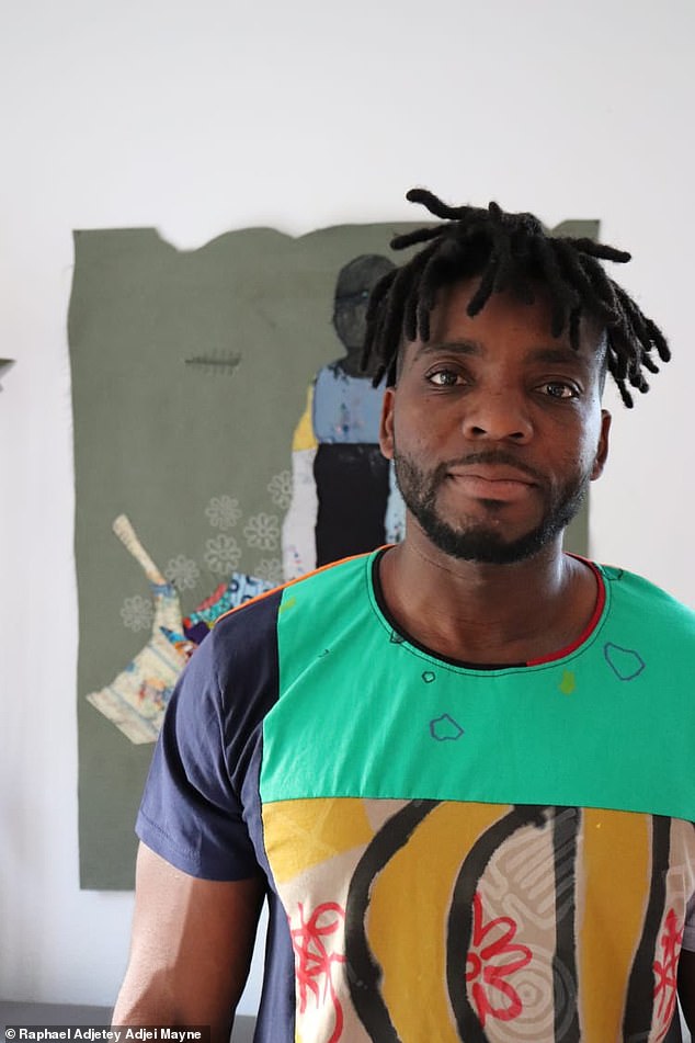 Mayne, 38, is a graduate of the Ghanatta College of Art and Design