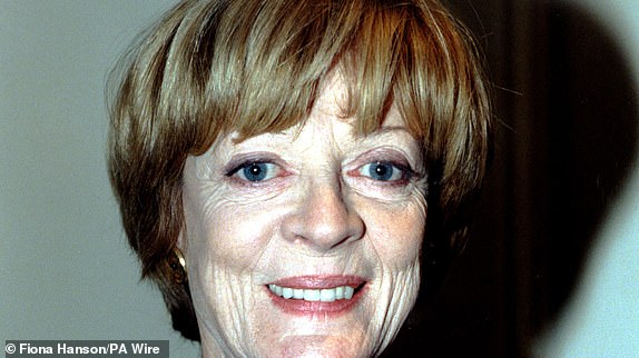 File photo dated 28/11/97 of Dame Maggie Smith at the Evening Standards Drama Awards in London. Dame Maggie Smith died in hospital on Friday, her sons Chris Larkin and Toby Stephens said in a statement. Issue date: Friday September 27, 2024. PA Photo. See PA story DEATH Smith. Photo credit should read: Fiona Hanson/PA Wire