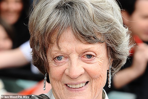 File photo dated 07/07/11 of Dame Maggie Smith arriving for the world premiere of Harry Potter And The Deathly Hallows: Part 2. Dame Maggie Smith died in hospital on Friday, her sons Chris Larkin and Toby Stephens said in a statement. Issue date: Friday September 27, 2024. PA Photo. See PA story DEATH Smith. Photo credit should read: Ian West/PA Wire