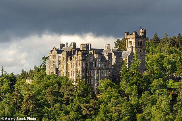 Carbisdale Castle near Ardgay in the Scottish Highlands