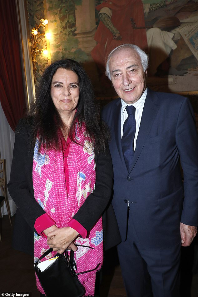 The 71-year-old this week became the world's richest woman once more; pictured with her husband Jean-Pierre Meyers