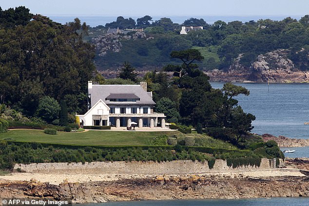 She may not flaunt her wealth, but this stunning mansion was one of her childhood homes