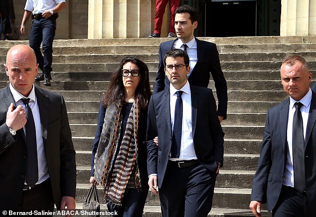 Françoise Bettencourt-Meyers pictured during a high-profile trial involving the manipulation of her ailing mother