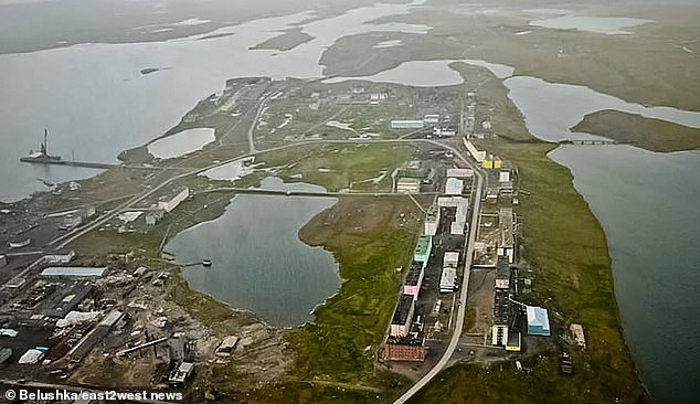 The old Soviet test site first in the Novaya Zelmlya archipelago was retired for use in 1990