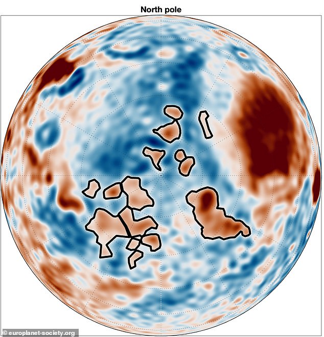 The researchers used tiny deviations in satellite orbits and data from NASA's InSIGHT lander to create a global density map of Mars