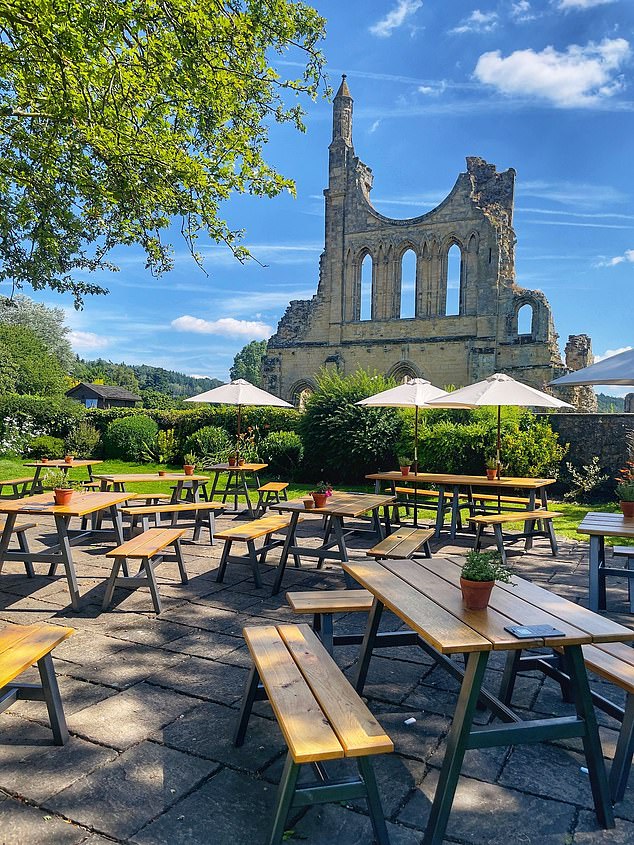 This rural 19th-century pub in sits in the shadow of 12th century Byland Abbey