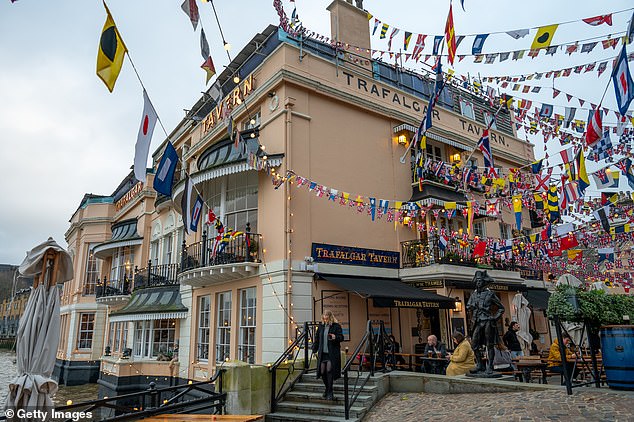 The Trafalgar Tavern in Greenwich, London was the winner of this year's Best Pub for Entertainment award