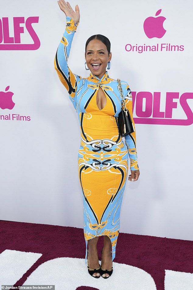 Other celebrities were also seen at the screening, including Christina Milian who wowed in a colorful outfit