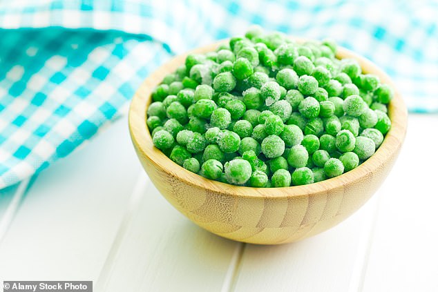 Meanwhile, frozen peas have roughly the same level of vital nutrients, like vitamin C, as fresh ones, according to Harley Street nutritionist Rhiannon Lambert.