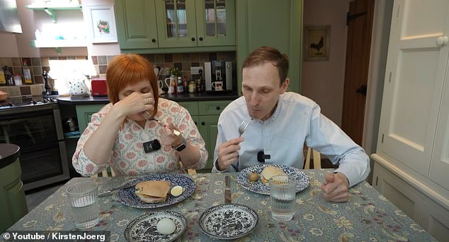 The couple's British food journey took a nosedive when they faced the ultimate culinary challenge: pickled onions and pickled eggs