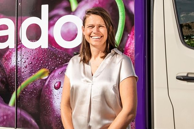 New customers: Ocado Retail boss Hannah Gibson said efforts to cut grocery prices helped it attract more shoppers