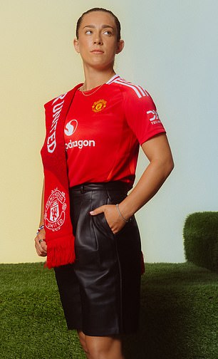 While Maya Le Tissier represented Manchester United