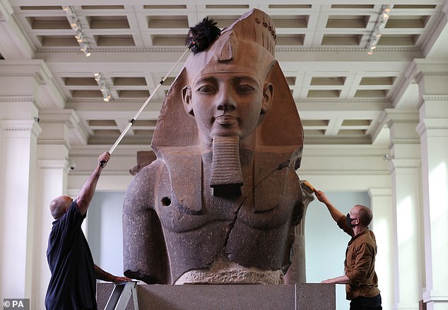 Ramesses, who ruled from 1279 to 1213BC , was known for his military power and strategic genius, leading an army of around 100,000 men strong. He commissioned giant statues of himself that stood in Egypt for thousands of years