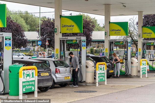 The RAC's Simon Williams said: 'It's really encouraging to see pump prices coming down so rapidly, which we know is as good for drivers' wallets as it is for keeping inflation in check'