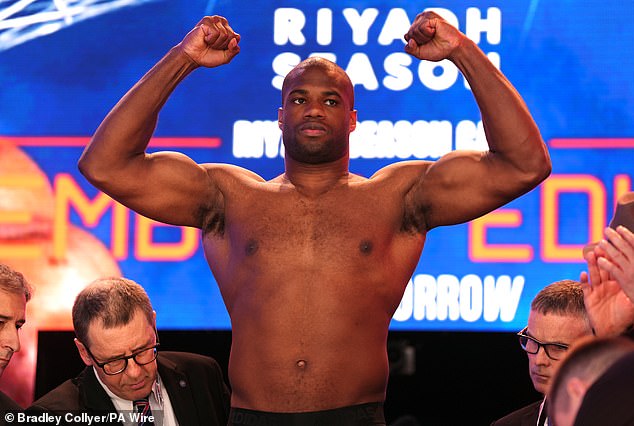 Dubois weighed in only slightly heavier than he was for his last victory over Filip Hrgovic