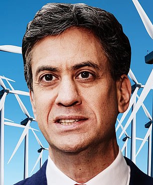 Late to the party: Energy Secretary Ed Miliband