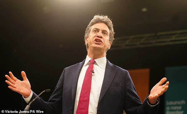 Decision time: Pressure is mounting on Energy Secretary Ed Miliband to approve SMRs in the UK