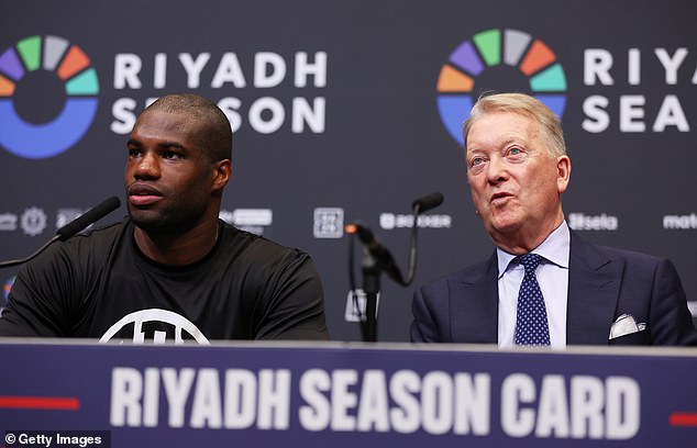 Promoter Frank Warren (right) had promised Britain's answer to Marvin Hagler versus Thomas Hearns and the Wembley clash delivered