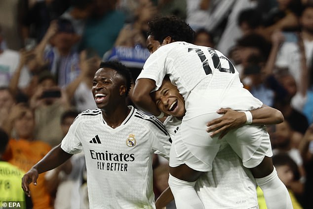 Carlo Ancelotti's side came from behind to claim a 4-1 win and extend their unbeaten start