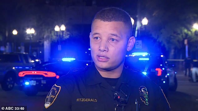 Birmingham Police Officer Truman Fitzgerald (pictured) said they are working to find the people responsible