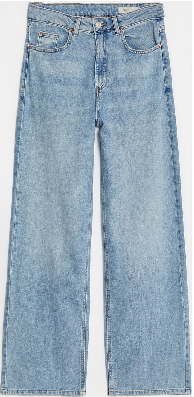 Marks & Spencer¿s high rise wide jeans, £35, marksandspencer. com