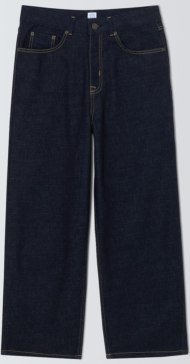 John Lewis¿s dark indigo straight leg jeans, £59, johnlewis.com