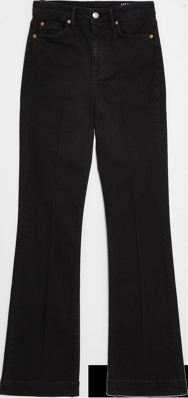 Crease front slim flare, £39.50, marksand spencer.com