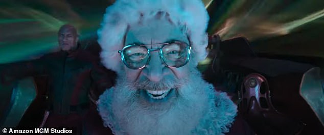 Santa Claus, portrayed by J.K. Simmons, needs saving in the upcoming Christmas movie