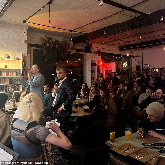 Hyde Park Book Club (pictured) in Leeds provides both a space for watching up-and-coming musicians and comedians, whilst also browsing for something to read