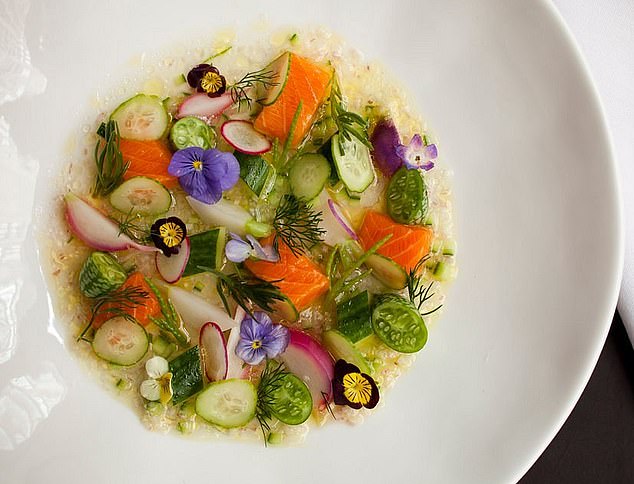 The second-best restaurant in America has been named as New York's Gramercy Tavern (above)