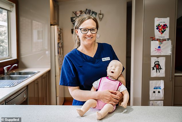 The terrifying yet life-saving ordeal led the nurse to start her own business offering baby first aid courses to help parents be prepared in the event of an emergency, wherever they are