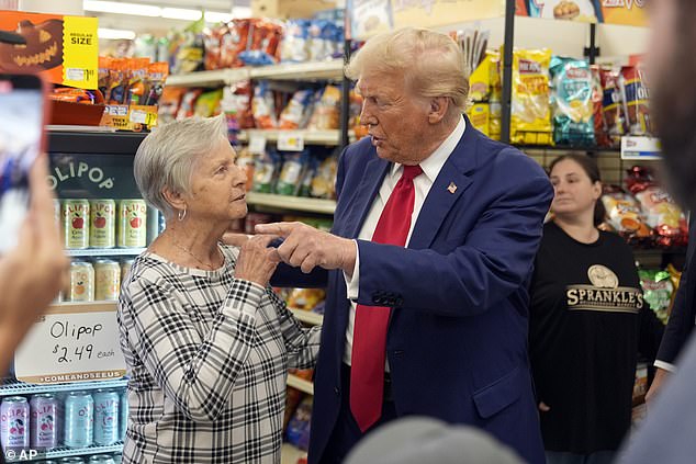 One of Trump's biggest campaign promises is to bring down the price of every day costs – like groceries and gas – amid soaring inflation and a flailing economy