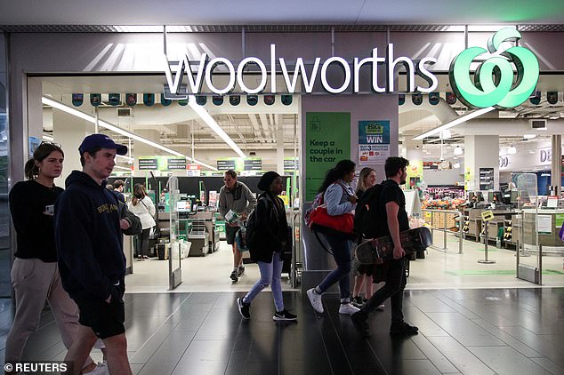 The brands were available for sale in supermarkets across Australia - including Woolworths, Coles and IGA (stock image)