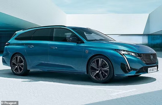 Near the top of the table, the Peugeot e-308 had an calculated efficiency of 4.2 miles per kWh