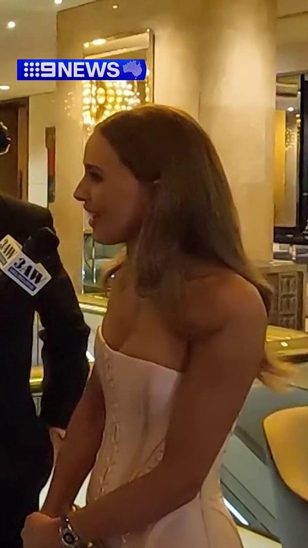 The Channel Nine sports presenter, 62, attended the Brownlow Awards alongside Judd, 41, on Monday night, and reportedly tried to avoid speaking to her, prompting Judd to joke he was 'scared' of her