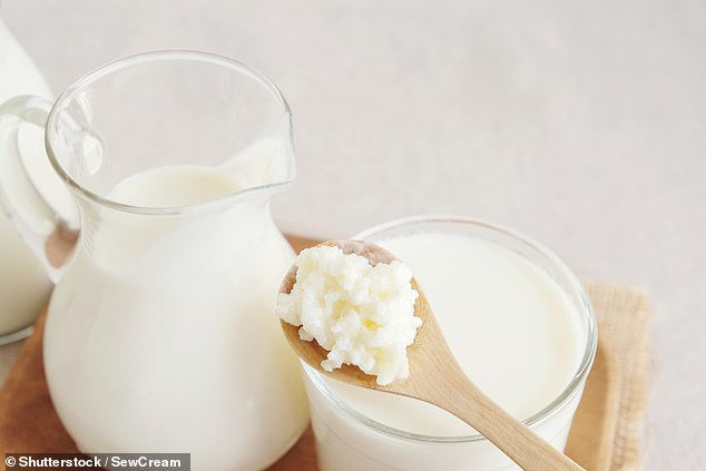 Today, kefir products include drinks, yoghurts and ice cream (stock image)