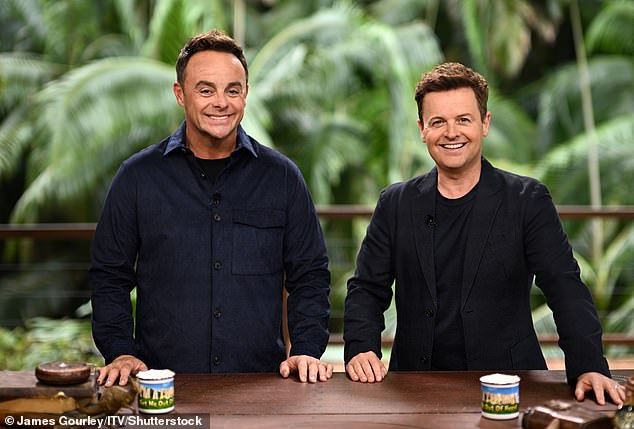 Now, it's been claimed that any stars with a prescription for the jab could be allowed to continue their injections while living in the camp (hosts Ant and Dec are pictured)