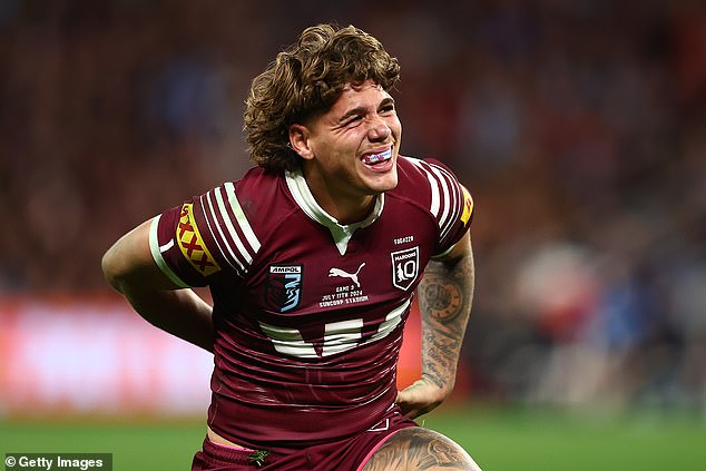 Walsh is already a Queensland State of Origin player and was backed by Maroons coach Billy Slater the day before the alleged Bali incident