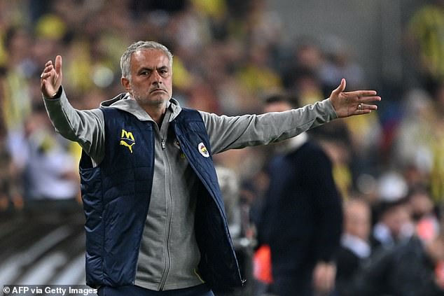 Mourinho has Fenerbahce sitting second in the Turkish Super Lig despite a loss to Galatasaray