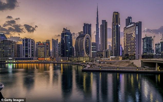 Dubai is a favourite destination for millionaires leaving the UK - there are estimated to be around 240,000 British citizens living in the UAE where the average salary is £39,262