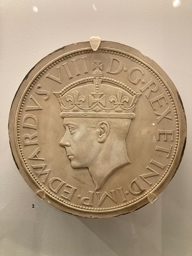 A sample for one of the King Edward VIII coins that were never issued