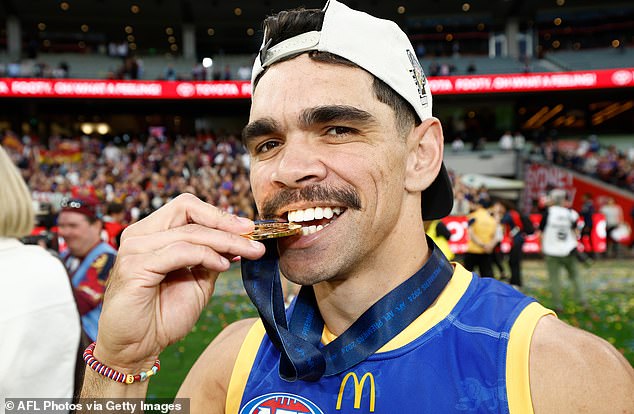 Charlie Cameron lost fans when he snubbed the youngster who put his grand final medal around his neck