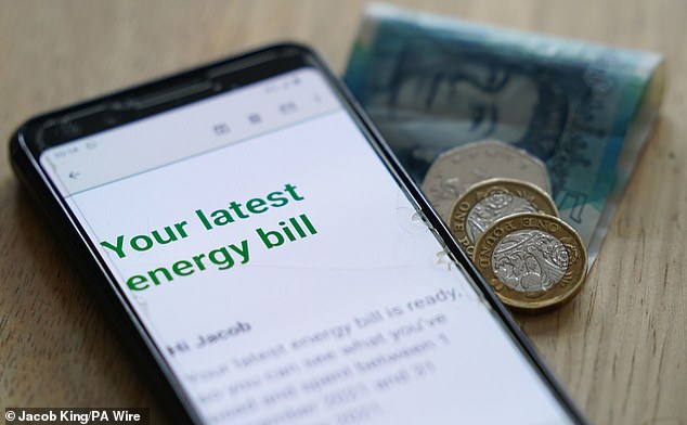 Nearly 10 million UK households have been urged to send their meter readings to their supplier before the 10 per cent rise kicks in on October 1 (stock image)