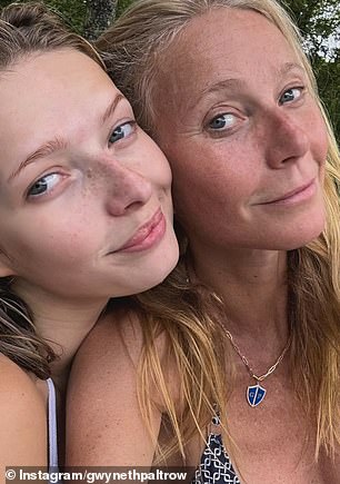 The actress and Goop founder has also co-parented daughter Apple, 20, since she split from her dad in 2014