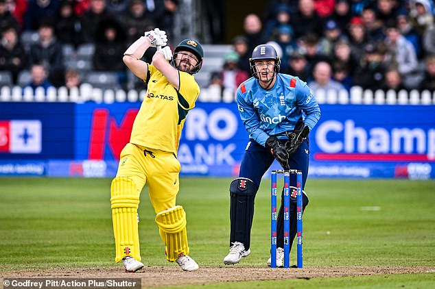 Travis Head (pictured left) made another valuable contribution to an Aussie victory as he was awarded player of the series honours