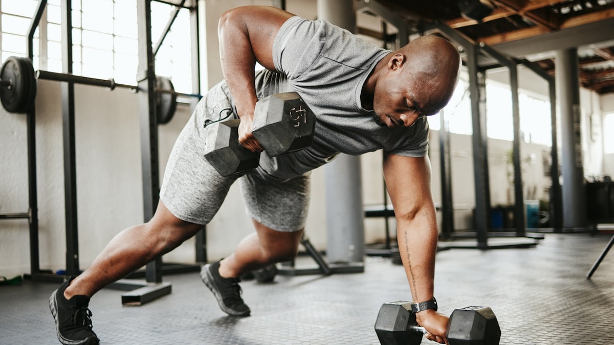 Man working out