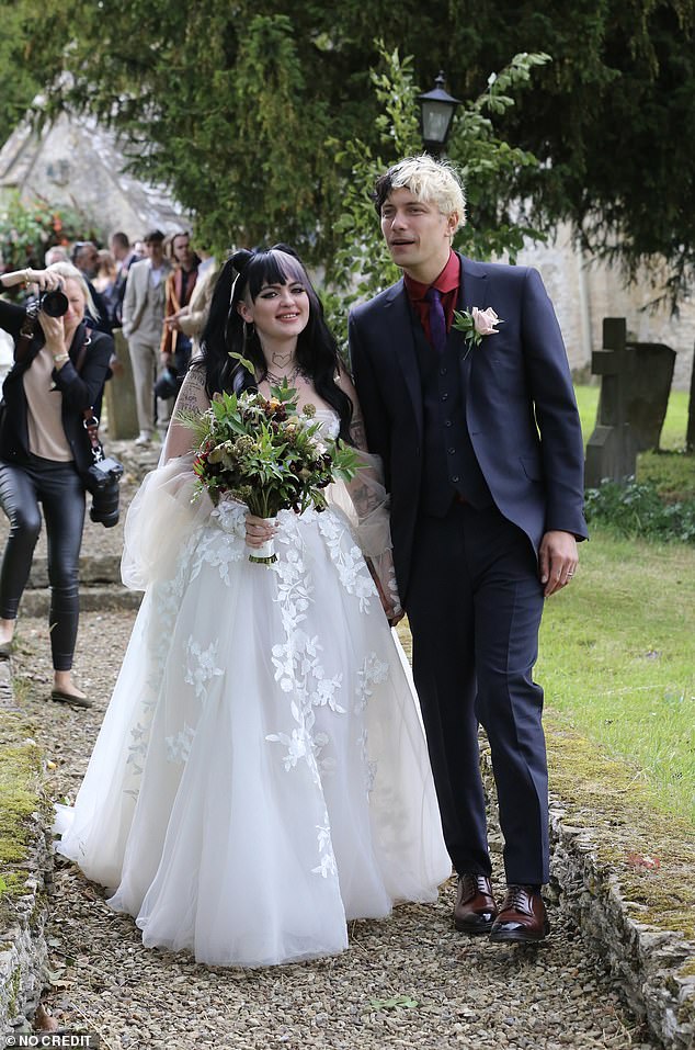 Charlotte tied the knot with her rapper husband Luke Storey in front of 70 guests at in The Cotswolds, a picturesque region in central-southwest England, in 2022