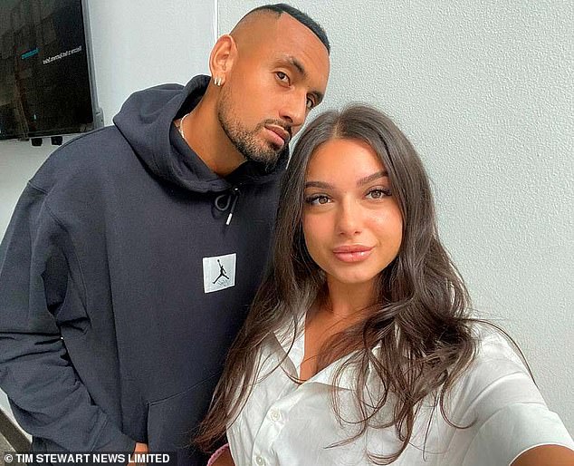 The 29-year-old (pictured with girlfriend Costeen Hatzi) revealed he asked his surgeon to give him two to three more years on the court to fulfil his dream of winning a grand slam