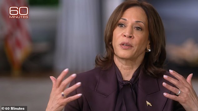 Harris sat for an interview on the flagship program that aired last Monday and was asked about the Israeli invasion of Gaza