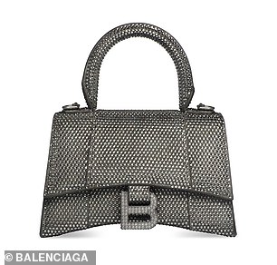 Balenciaga's Hourglass XS handbag ($9,900)